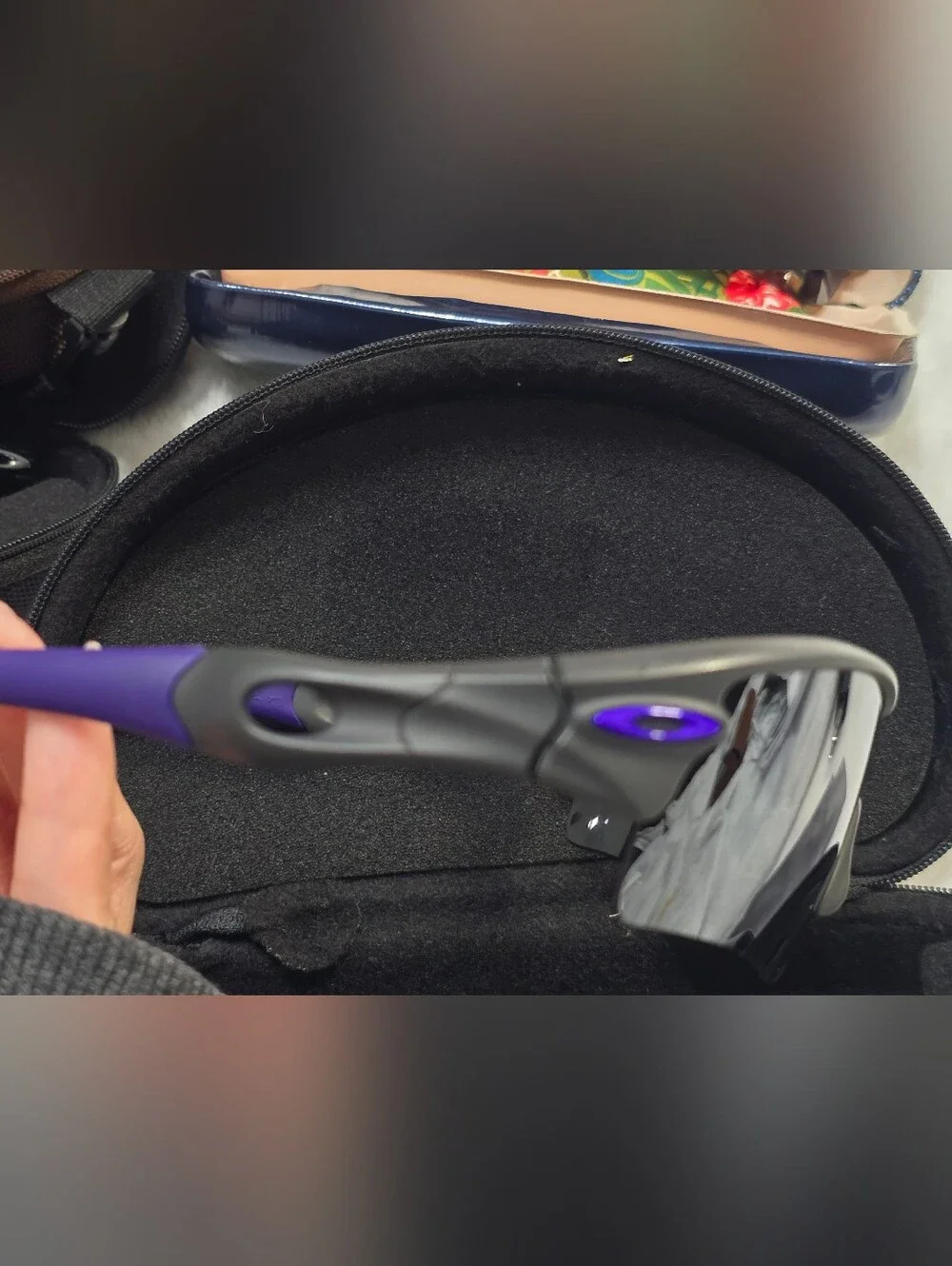 Oakley Infinite Hero Radar Path Sunglasses - Black & Purple